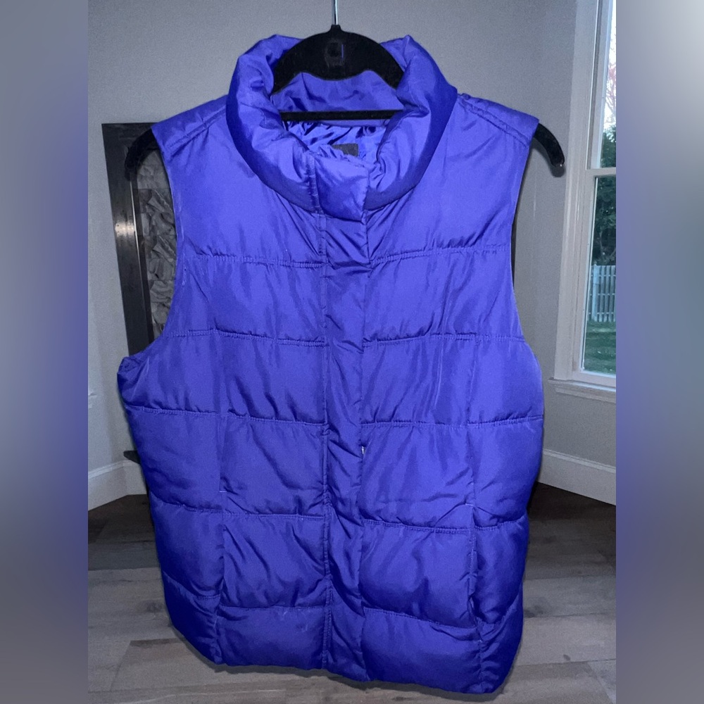 GAP Royal Blue Puffer Vest